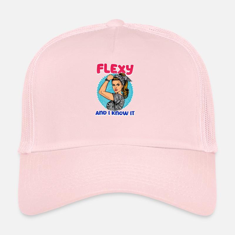 Ehlers Danlos Flexy and I Know It Trucker Cap