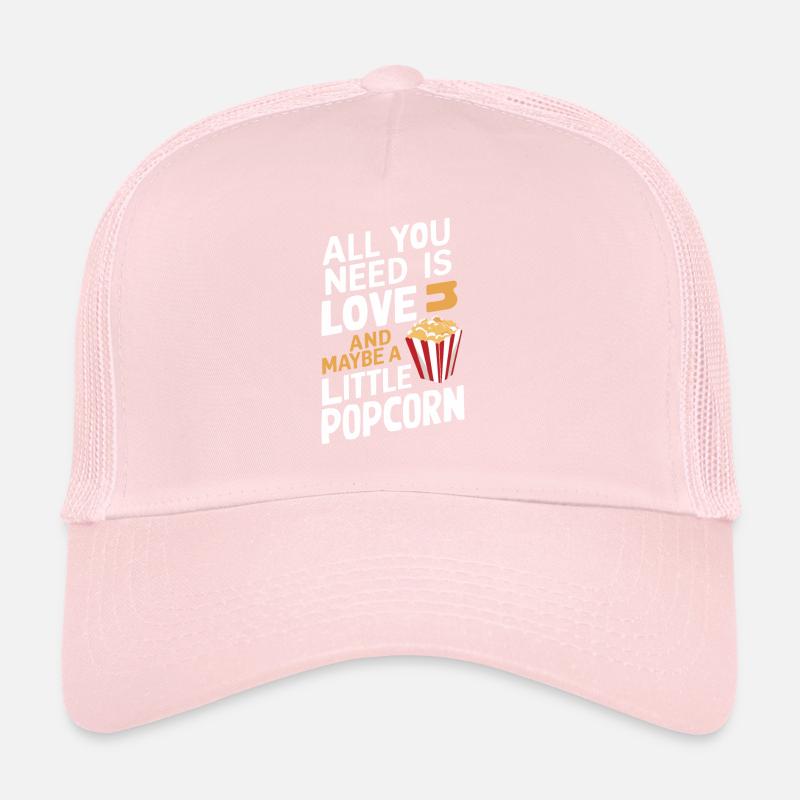 Lustiger Popcorn-spruch, Binge-watching-popcorn Trucker Cap