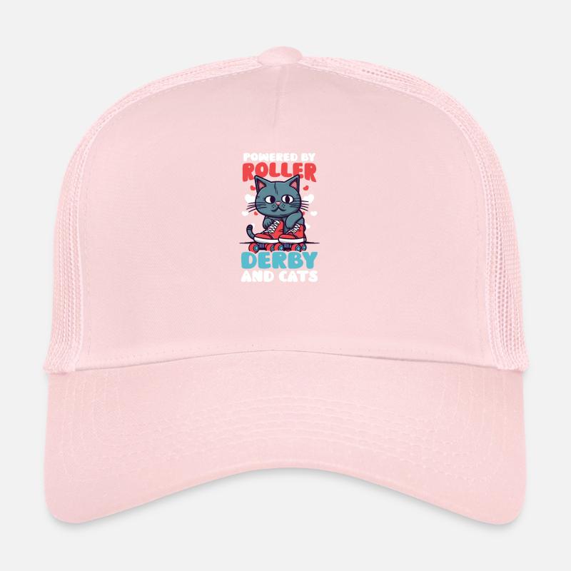 Roller Derby Roller Derby Et Chats Casquette trucker 