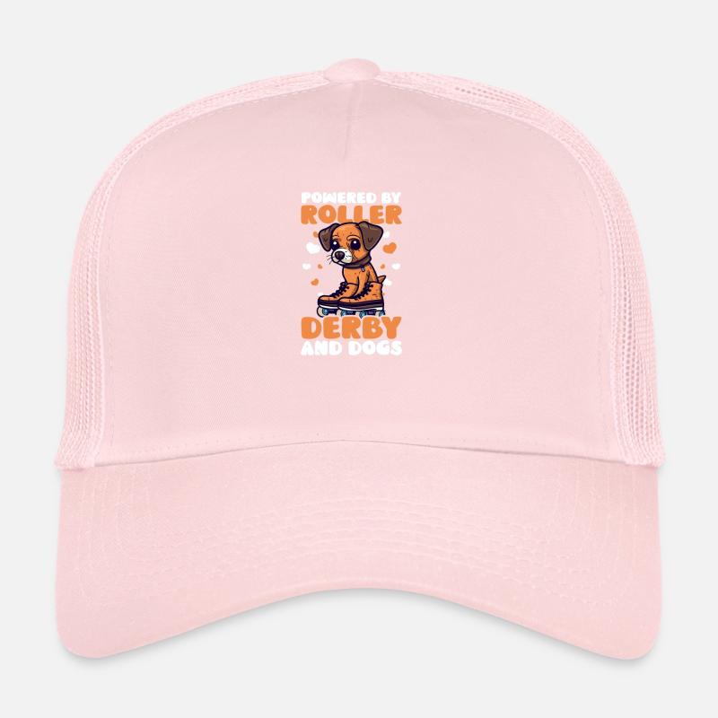 Roller Derby Roller Derby Et Chiens Casquette trucker 