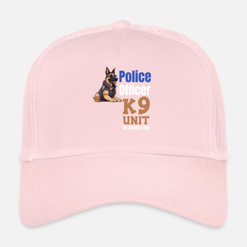 Polizeibeamter Der einheit Go Ahead & Run Trucker Cap