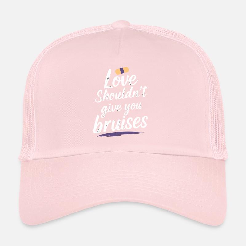Sensibilisation à la violence conjugale Casquette trucker 