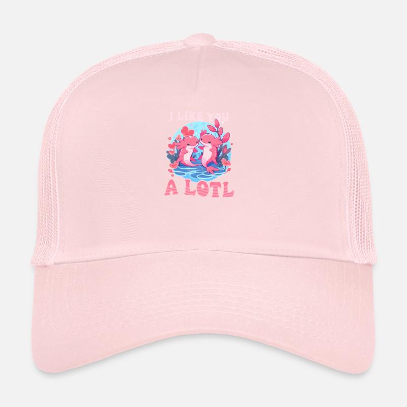Axolotl comme vous beaucoup Casquette trucker 