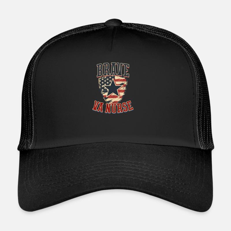 Infirmière VA Brave Infirmière VA Casquette trucker 