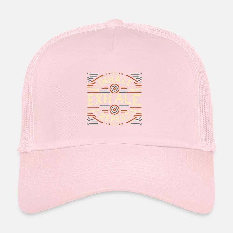 Inhale Exhale Repeat 8 Trucker Cap