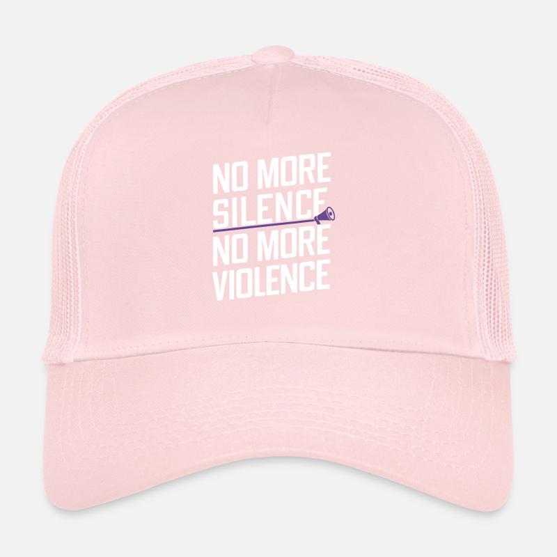 Sensibilisation à la violence conjugale Casquette trucker 