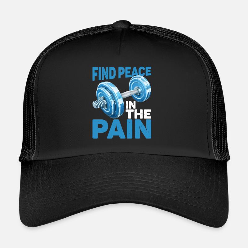 Trouver la paix dans la douleur 68 Casquette trucker 