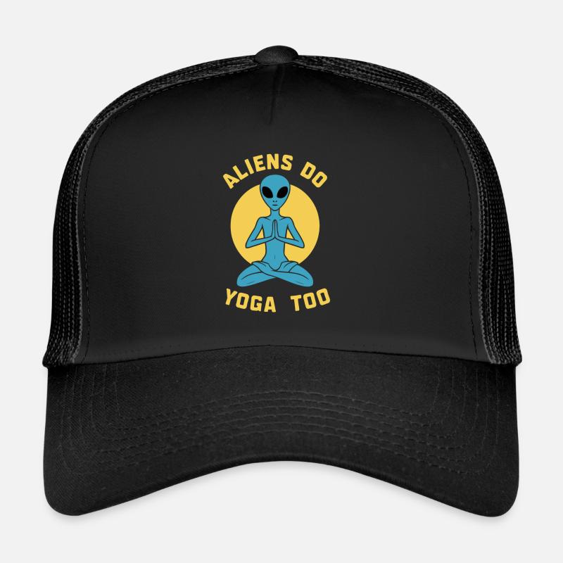 meditation, mindfulness, relaxation and Trucker Cap