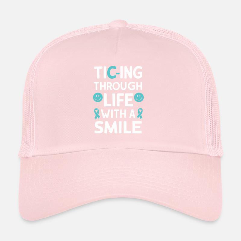 Tourette's Syndrome Awareness Neurodiverse Trucker Cap