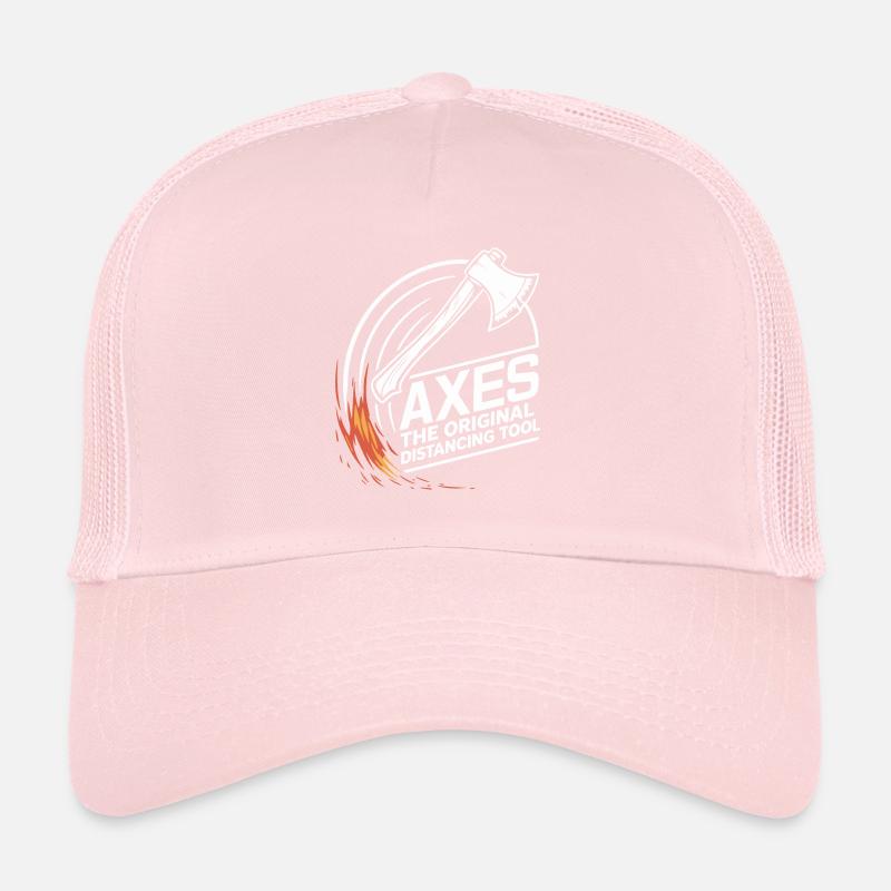 Maîtres du lancer de hache pour une pratique précise de la cible Casquette trucker 