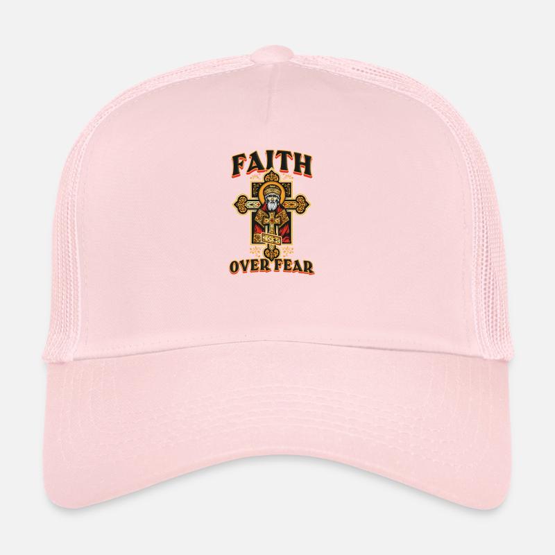Orthodoxer Glaube über Angst Trucker Cap