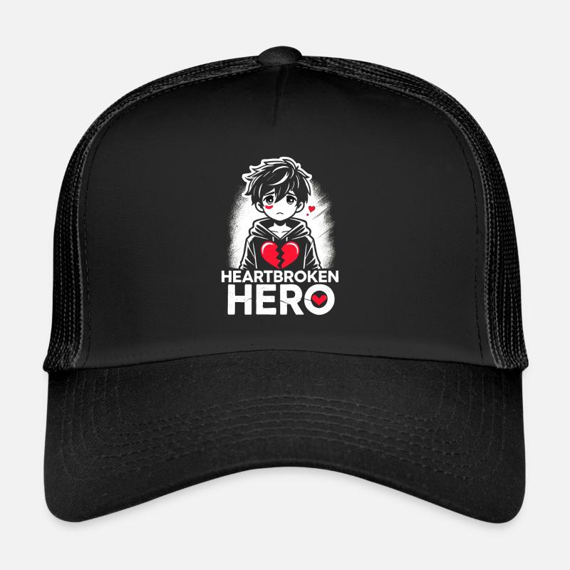 Art de l’anime et esthétique gothique pour la mode alternative Casquette trucker 