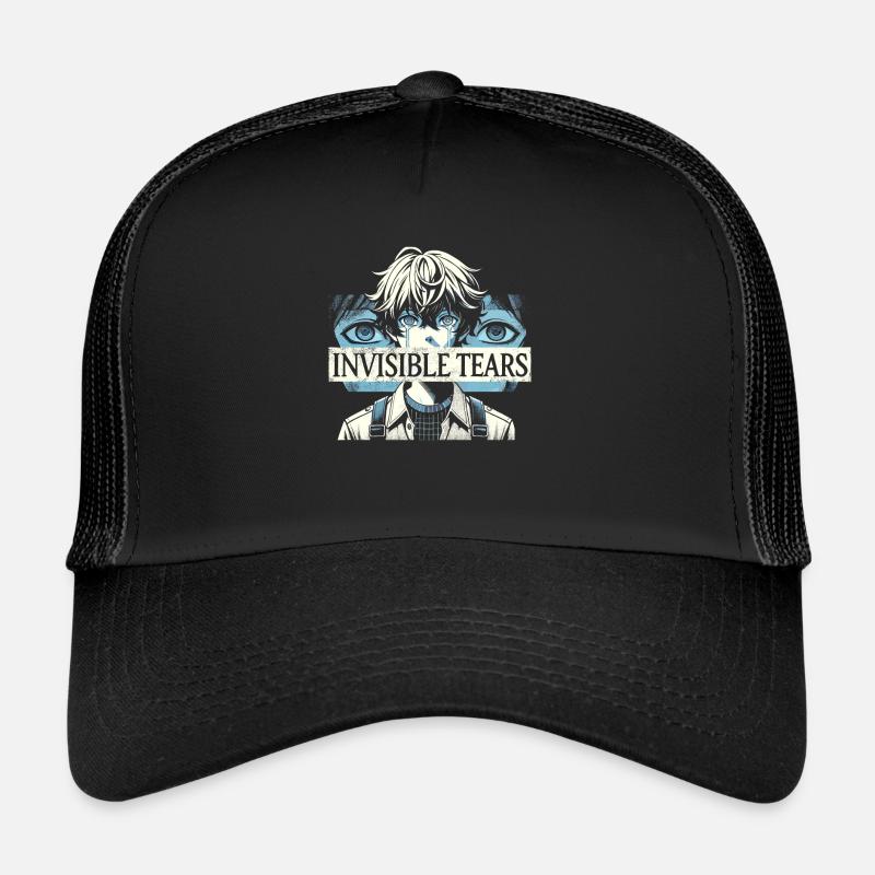 Art de l’anime et esthétique gothique pour la mode alternative Casquette trucker 