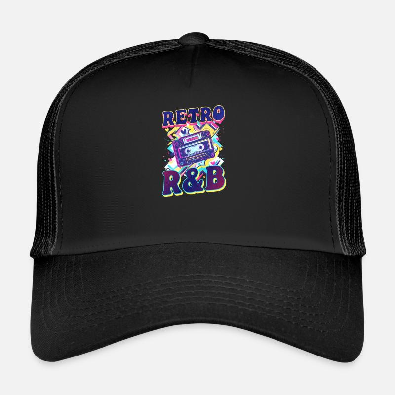 90er Jahre R&B Retro R&B Trucker Cap