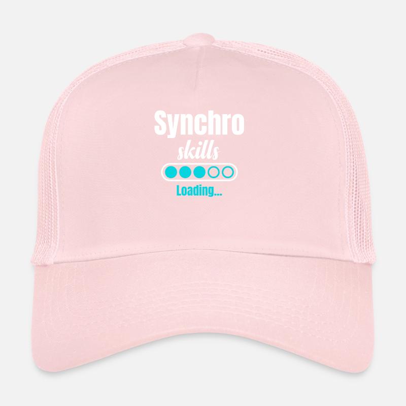 Chargement des compétences de synchronisation. Natation synchronisée Casquette trucker 