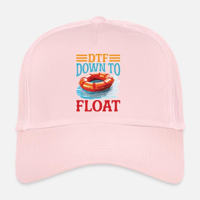 DTF Down To Float Trucker Cap