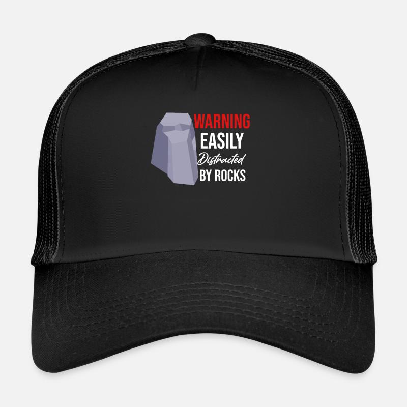 Warning: Easily distracted by stones. Jollier Trucker Cap