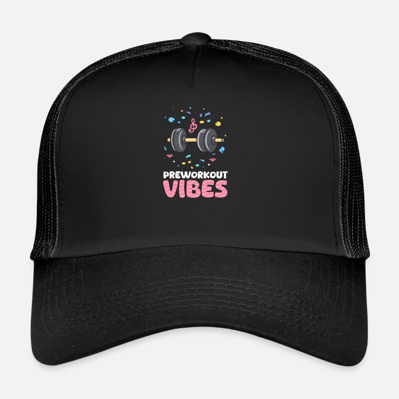 Vibrations de pré-entraînement Casquette trucker 