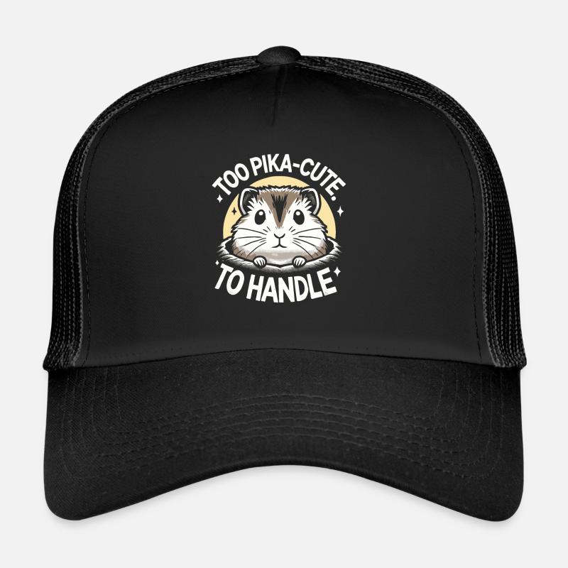 Design américain Pika Lover pour Pika Casquette trucker 