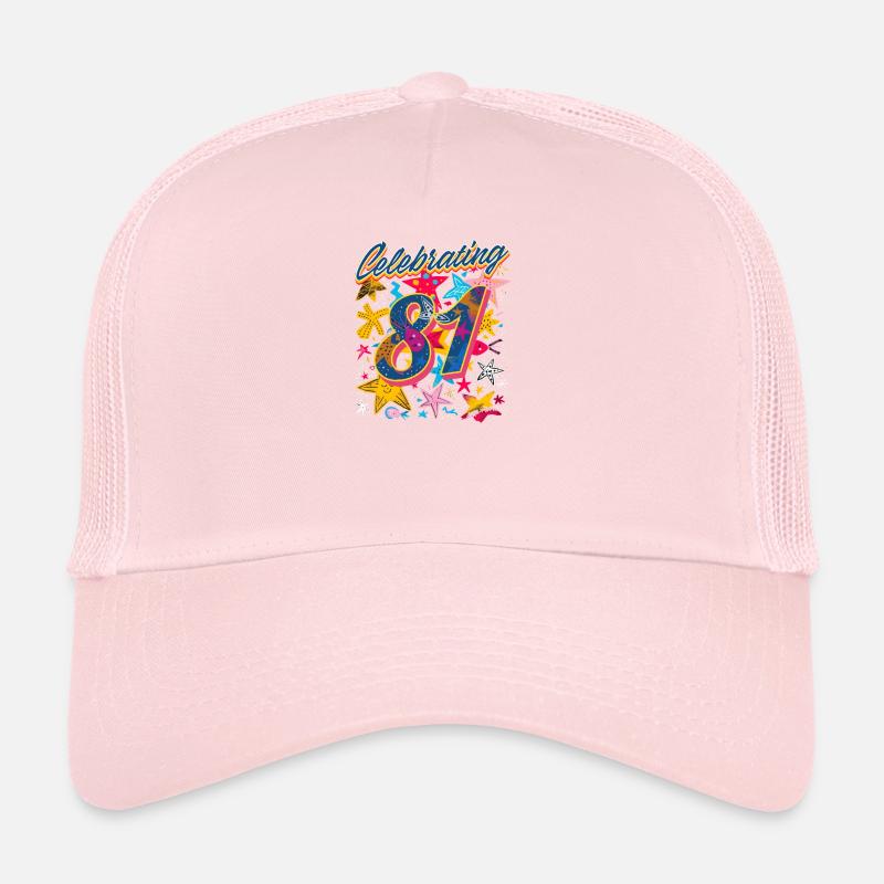 81e anniversaire Célébration de 81 Casquette trucker 