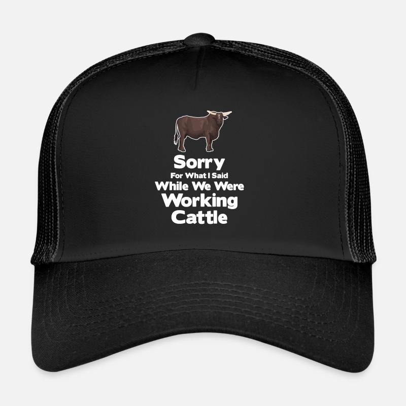 Désolé pour ce que j’ai dit, comme Casquette trucker 