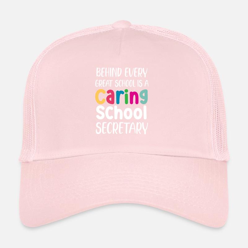 Behind every great school is a Trucker Cap