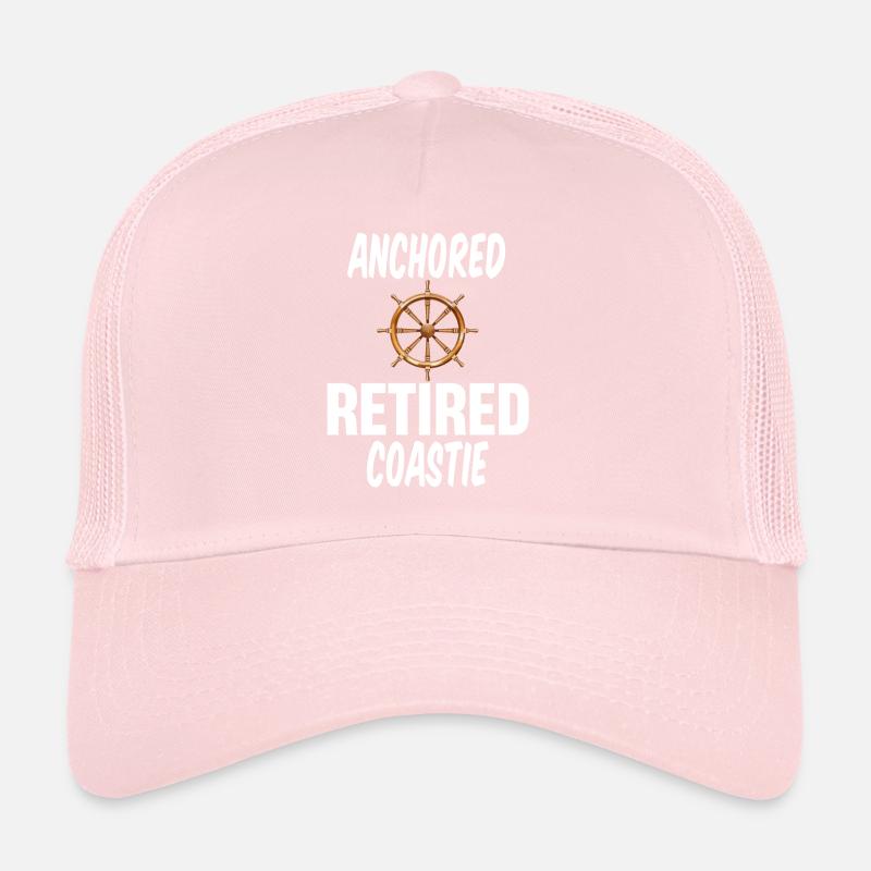Force armée de la Garde côtière à la retraite Casquette trucker 