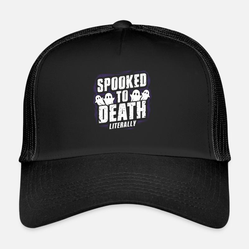 Ghost Bait Halloween Parapsychology Paranormal Trucker Cap