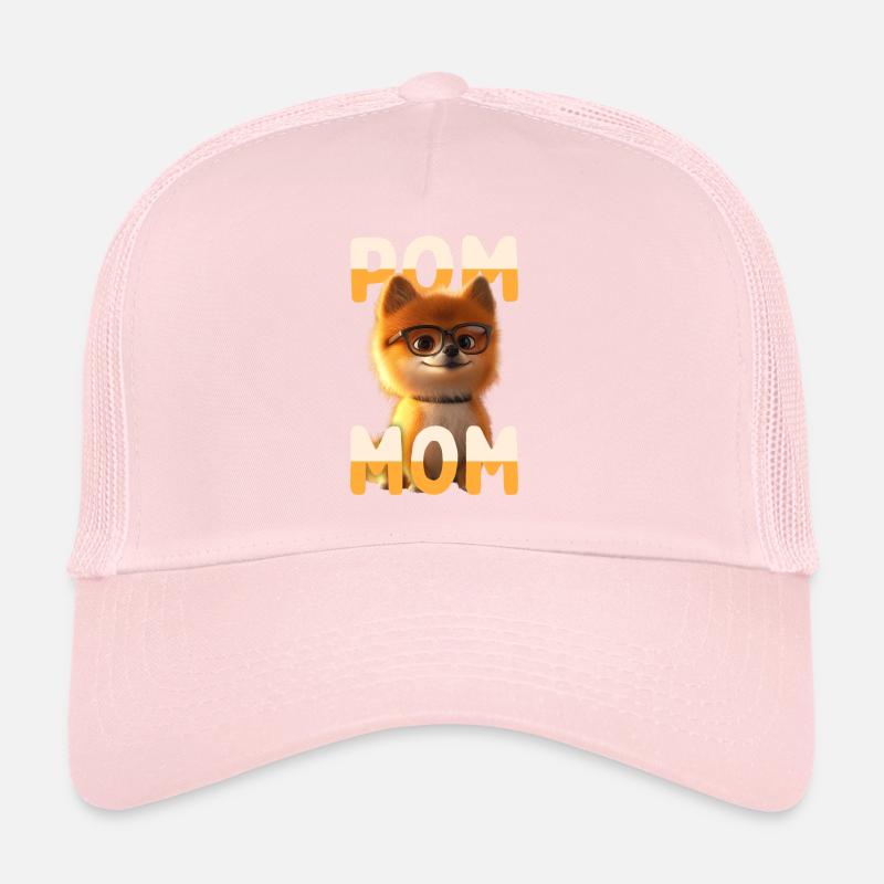 Pom Mom Zwergspitz Mommy Spitz Mama Muttertag Mom Trucker Cap
