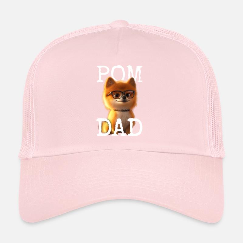 Pom Dad Zwergspitz Daddy Spitz Papa Vatertag Pom Trucker Cap
