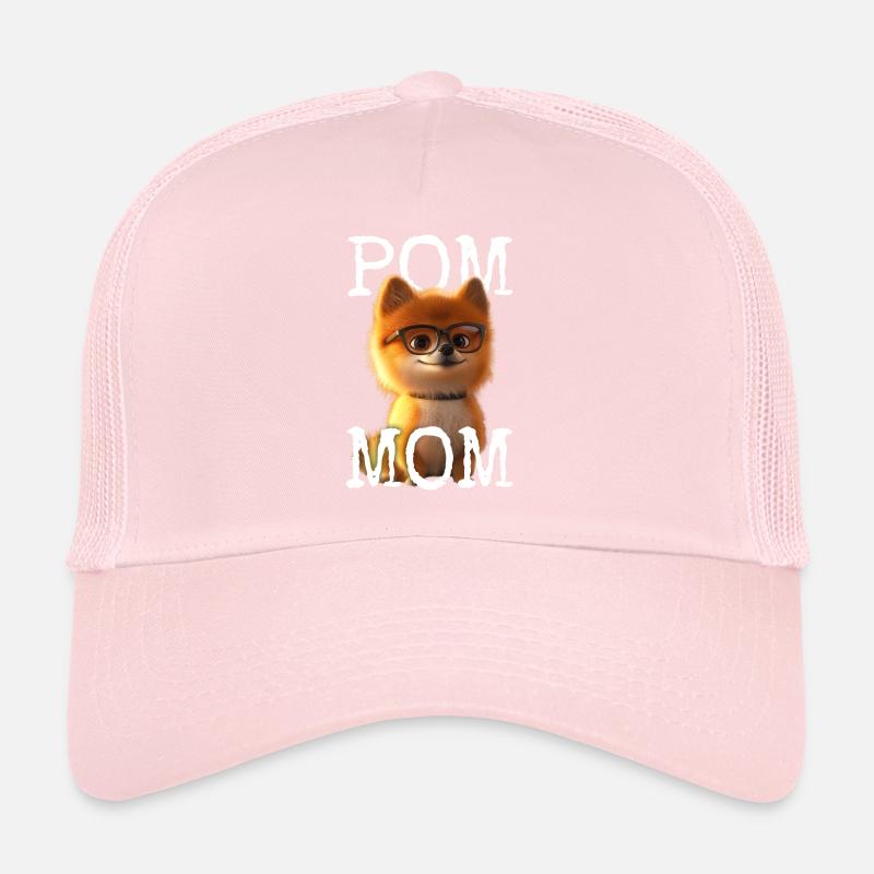 Pom Mom Zwergspitz Mommy Spitz Mama Muttertag Mom Trucker Cap