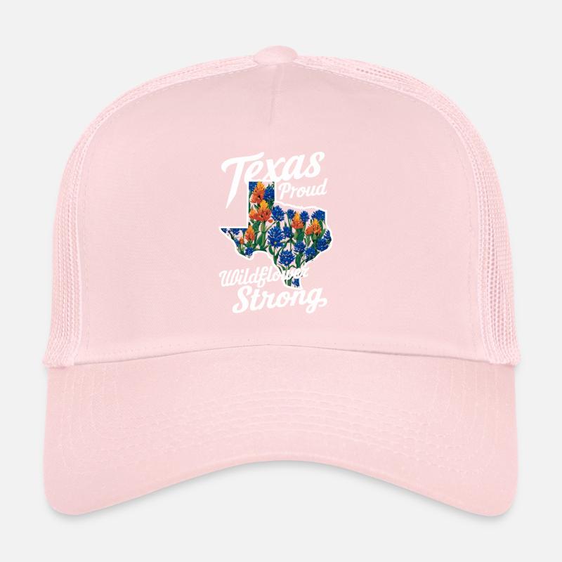 Texas Wildflowers Season Fields Flowers Texas Trucker Cap