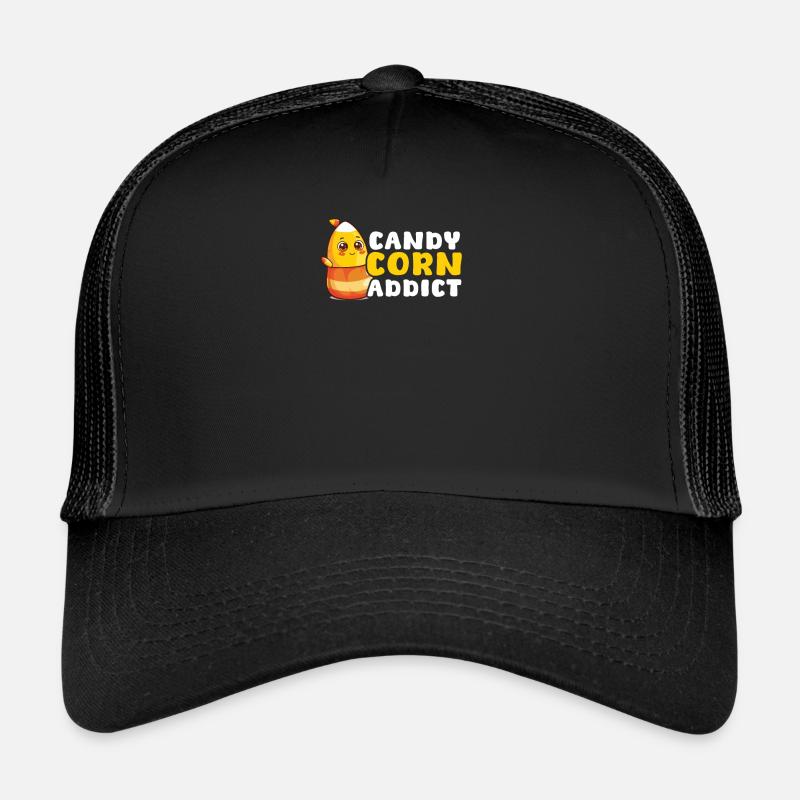 Candy Corn Candy Corn Addict Casquette trucker 