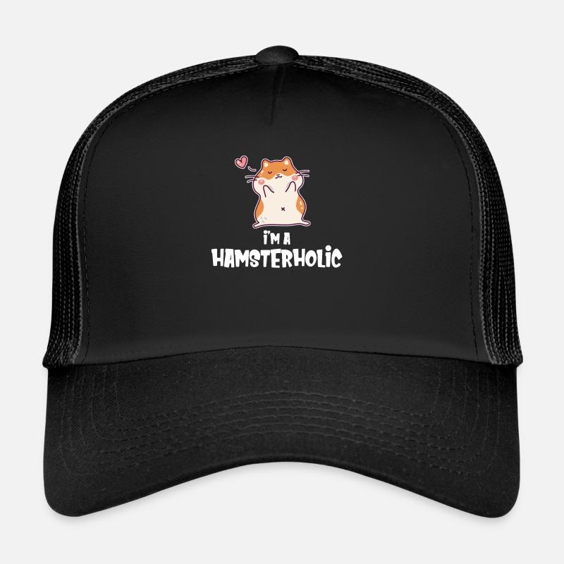 Je suis une amoureuse des hamsterhols, une mignonne Casquette trucker 