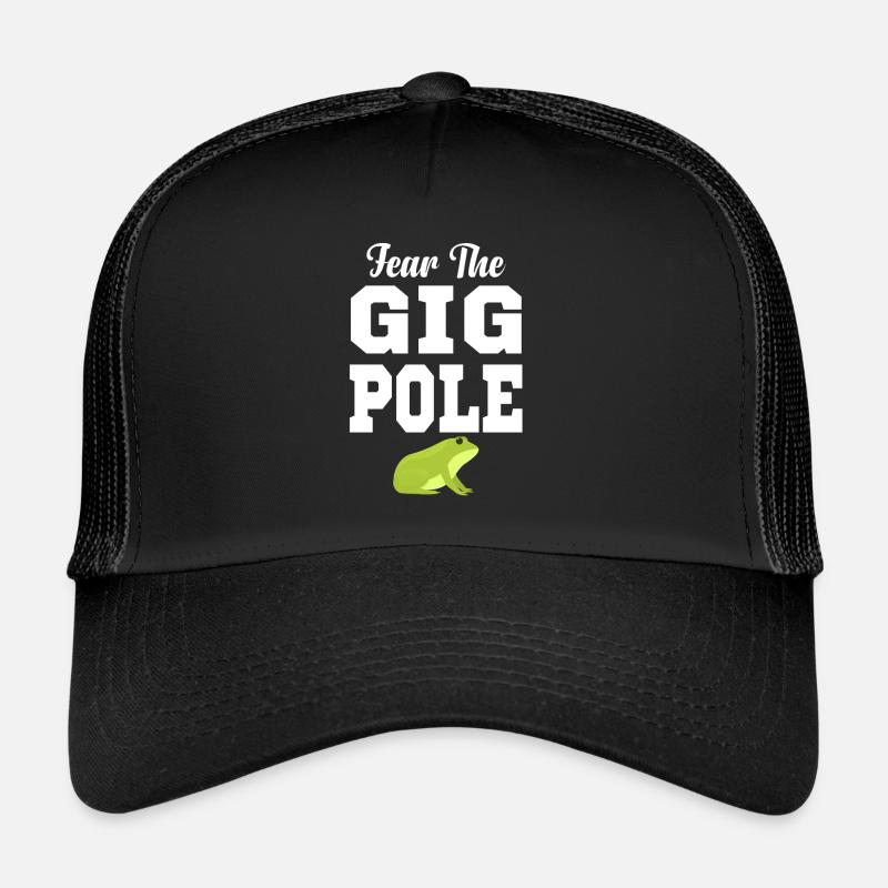 Fear The Gig Pole Frog Chasse Cottagecore Morel Casquette trucker 
