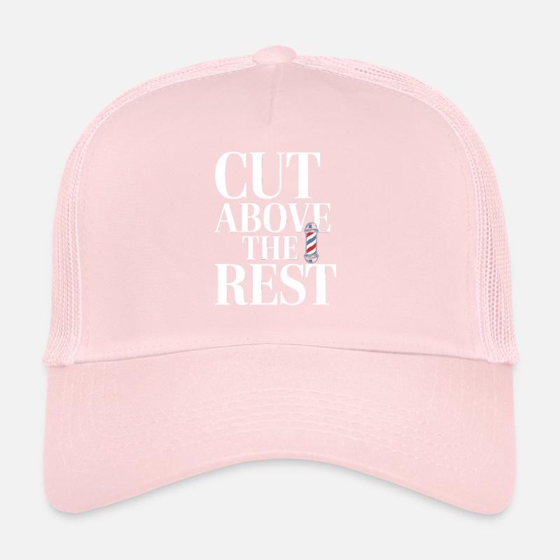 Vibrations de salon de coiffure et coupes de cheveux classiques pour Casquette trucker 
