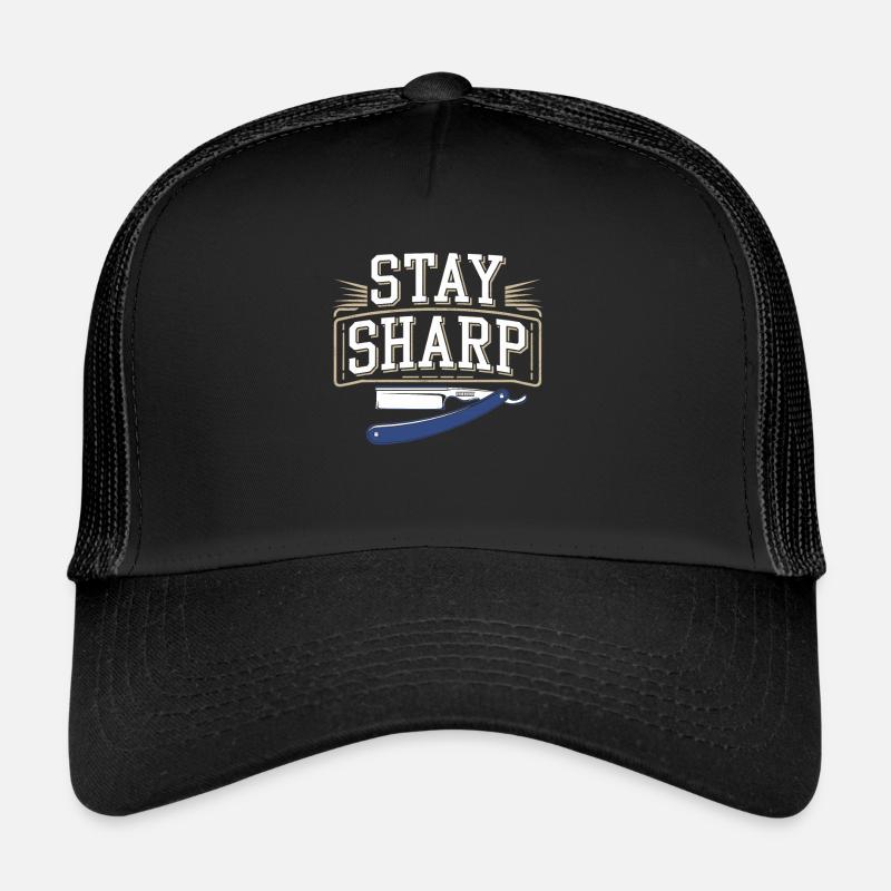 Vibrations de salon de coiffure et coupes de cheveux classiques pour Casquette trucker 