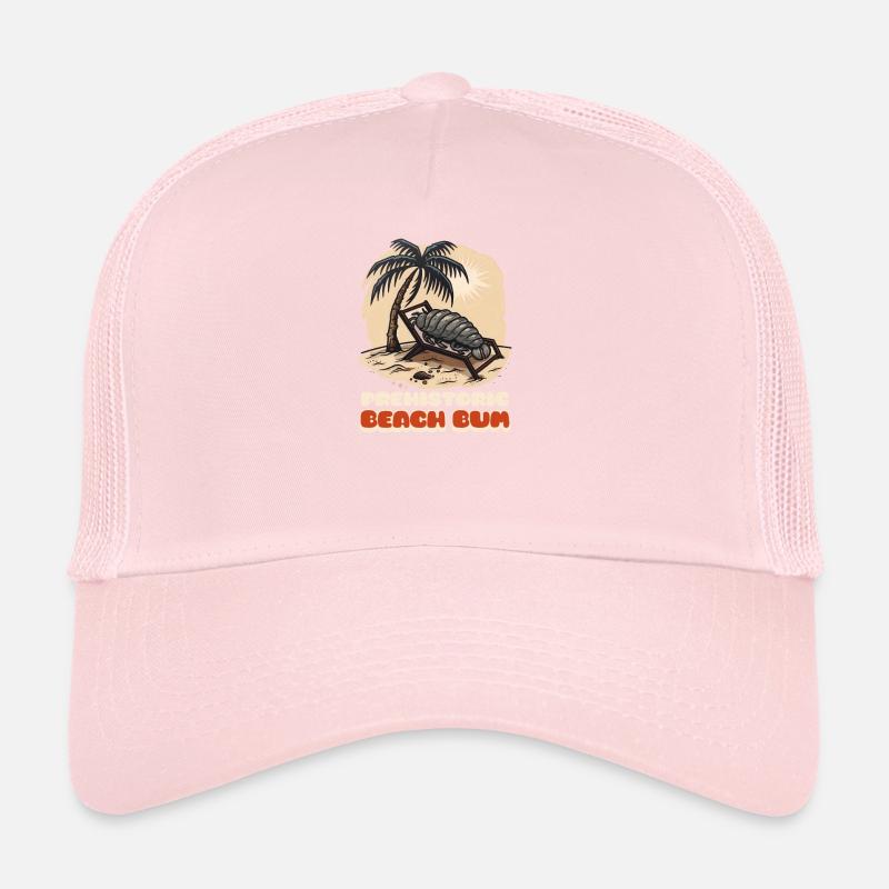 Fossiles de plage Préhistorique Beach Bum Casquette trucker 