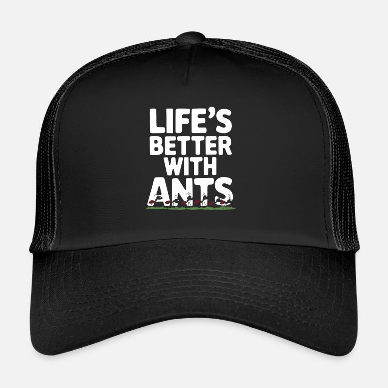 Fourmilier passionné fourmi gardant fourmis colonie constructeur Casquette trucker 