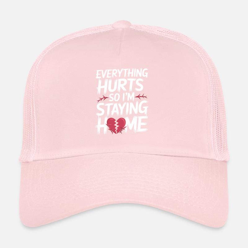 Introversion Alternative style Emotional Trucker Cap