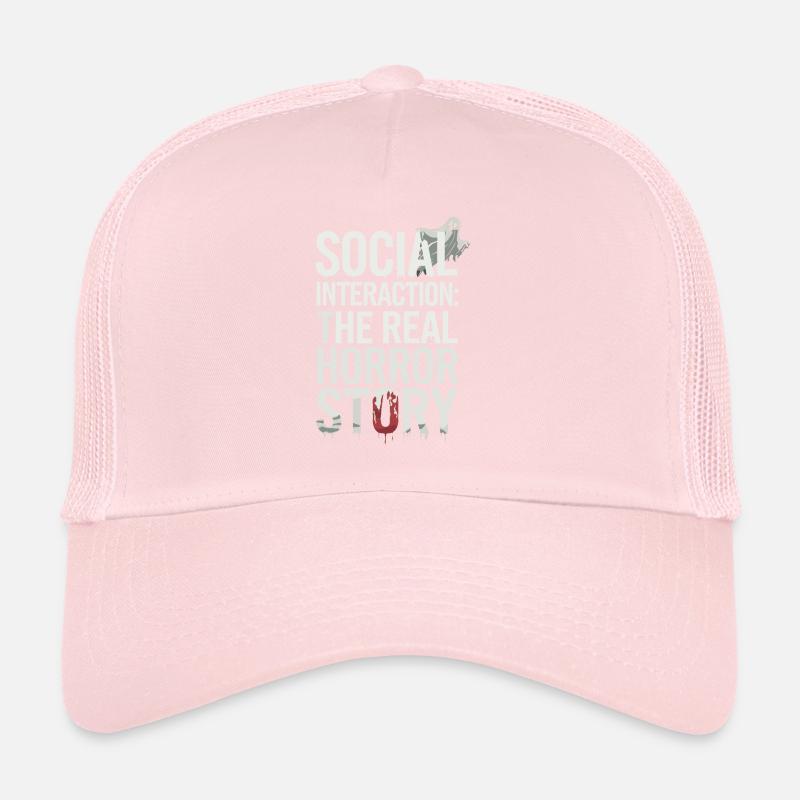Introversion Alternative style Emotional Trucker Cap