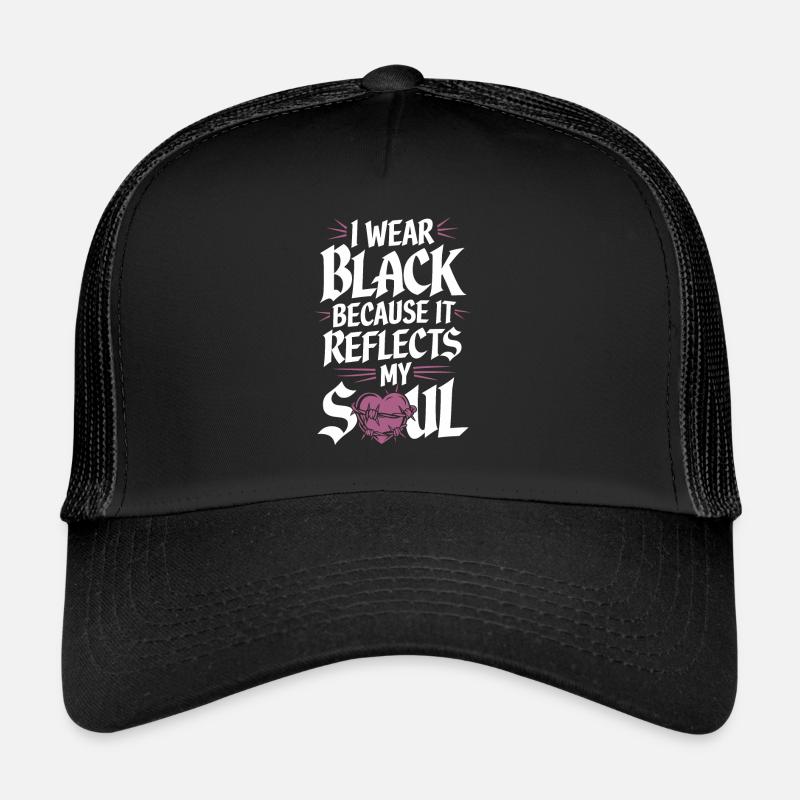 Introversion Style alternatif Émotionnel Casquette trucker 