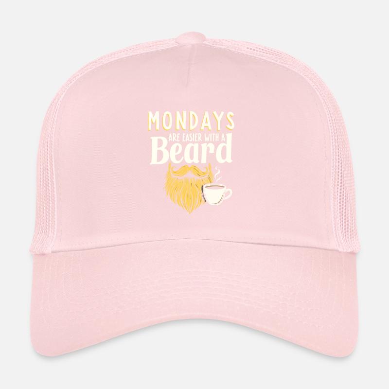 Bearded Professional Work Life Beard Pride Bearded Trucker Cap