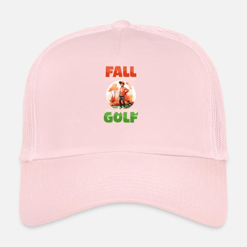 Thanksgiving Golf Fall Shorter Way Golf Trucker Cap