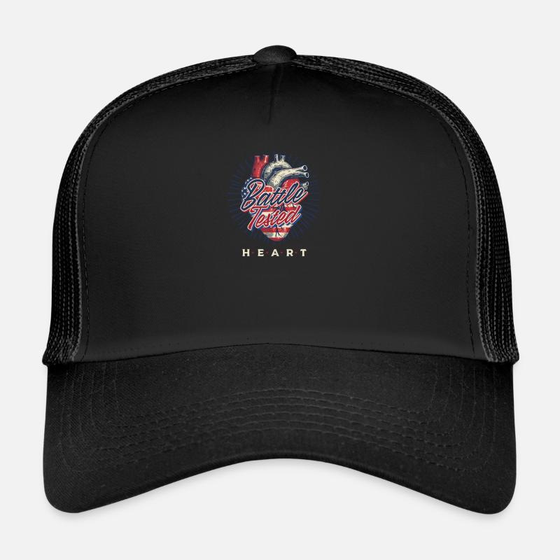 KHK-Bewusstsein: Kampferprobtes Herz Trucker Cap