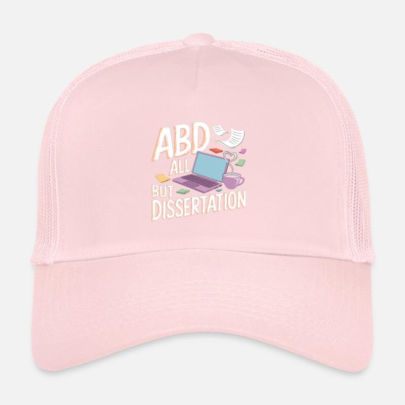 ABD All But Dissertation 4 Trucker Cap