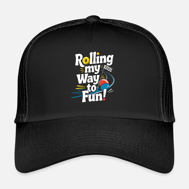 Des aventures palpitantes de courses de billes pour les passionnés Casquette trucker 