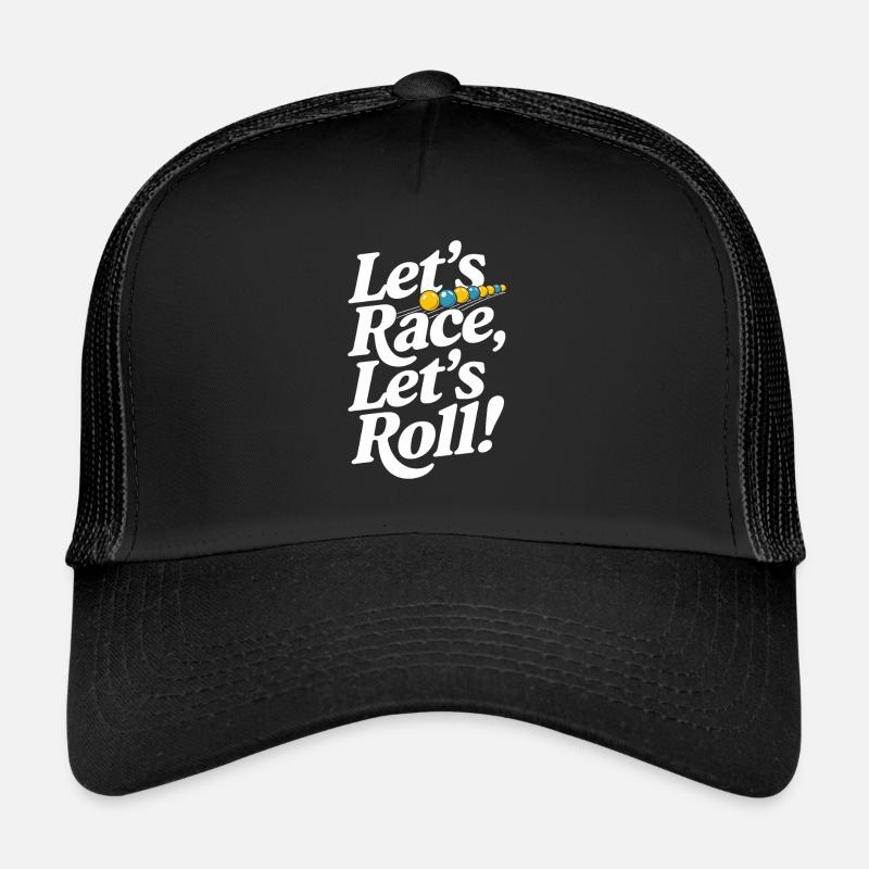 Des aventures palpitantes de courses de billes pour les passionnés Casquette trucker 