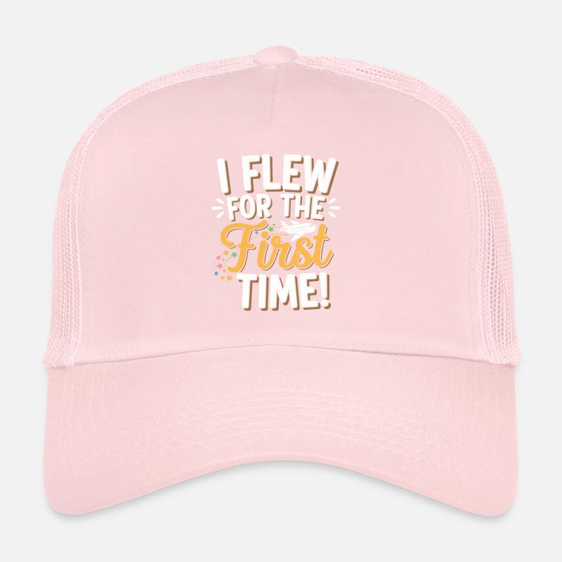 My First Plane Ride First Time Flying Adventure Trucker Cap
