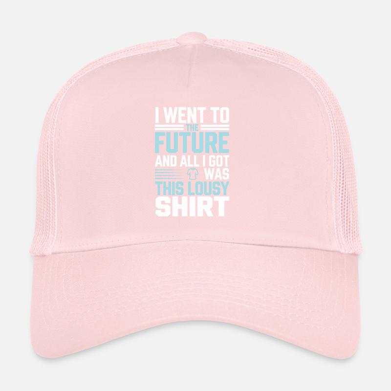 Time travel sci-fi enthusiast and time machine Trucker Cap